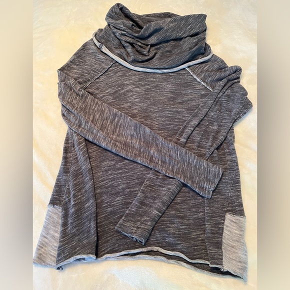 Free People Womens Beach Cowl Tunic Swim Cover Up Pullover Top - Picture 2 of 3